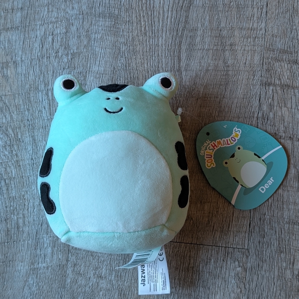 Squishmallows Dear the Poison Dart Frog 5" NWT